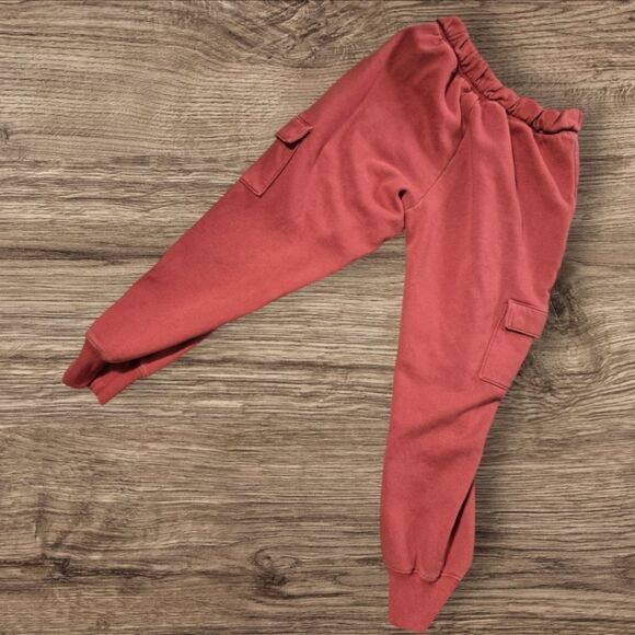 PINK Victoria's Secret Rust Cargo Jogger Sweatpants - Picture 3 of 4